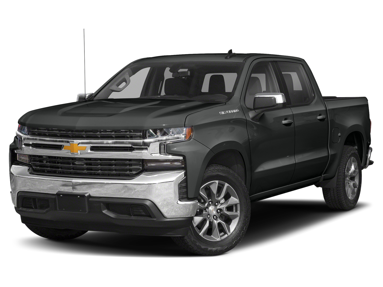 2022 Chevrolet Silverado 1500 LTD LTZ in Summit White — front three-quarter view