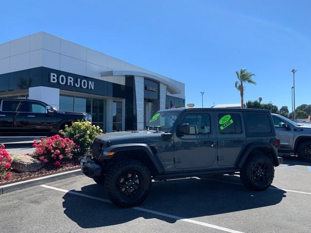 2025 Jeep Wrangler 4xe Willys in Other — front three-quarter view