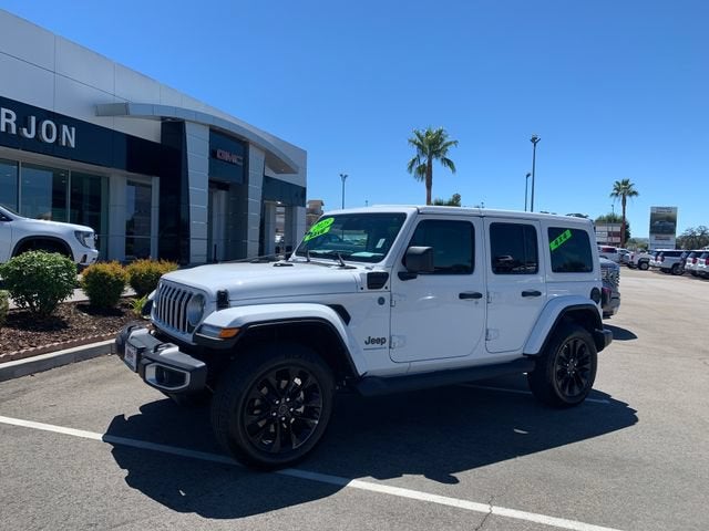 2025 Jeep Wrangler 4xe Sahara in Other — front three-quarter view