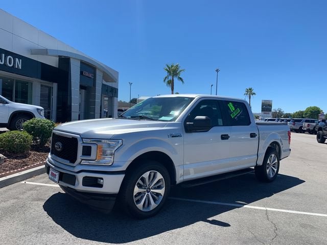 2018 Ford F-150 XL in Silver — front three-quarter view