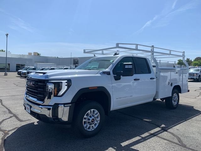 2026 GMC Sierra 2500 HD Pro in Summit White — front three-quarter view