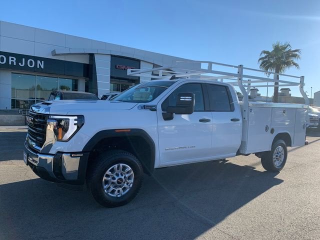 2026 GMC Sierra 2500 HD Pro in Summit White — front three-quarter view