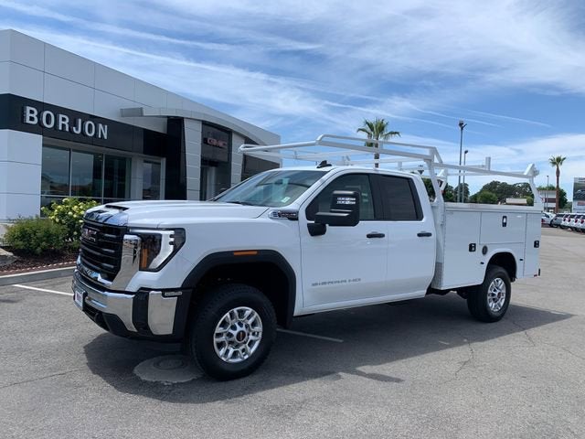 2026 GMC Sierra 2500 HD Pro in Summit White — front three-quarter view