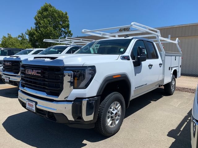 2026 GMC Sierra 2500 HD Pro in Summit White — front three-quarter view