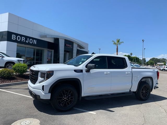 2026 GMC Sierra 1500 Elevation in Summit White — front three-quarter view