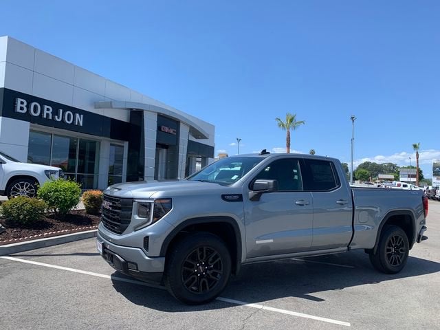 2026 GMC Sierra 1500 Elevation in Sterling Metallic — front three-quarter view
