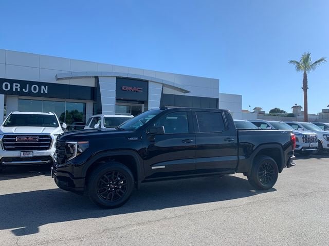 2026 GMC Sierra 1500 Elevation in Onyx Black — front three-quarter view