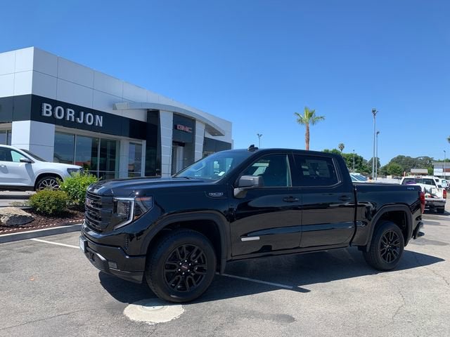 2026 GMC Sierra 1500 Elevation in Onyx Black — front three-quarter view