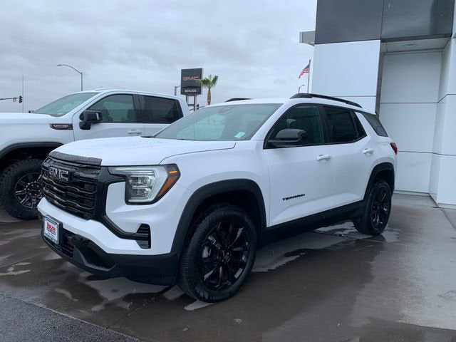 2026 GMC Terrain Elevation in Summit White — front three-quarter view