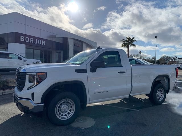 2026 GMC Sierra 1500 Pro in Summit White — front three-quarter view