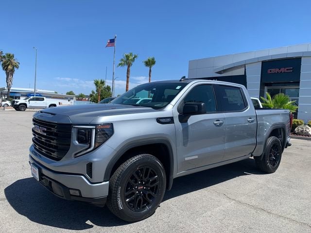 2026 GMC Sierra 1500 Elevation in Sterling Metallic — front three-quarter view